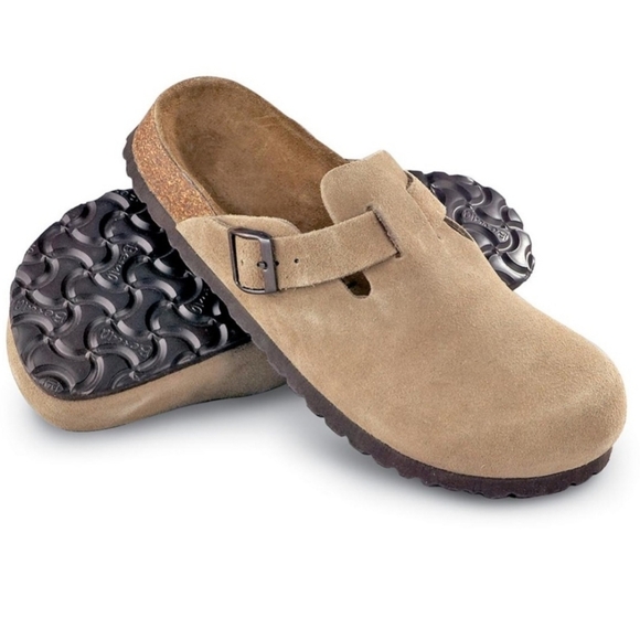 Birkenstock Boston Mules Clog Shoes- Sz 6 - Picture 1 of 12